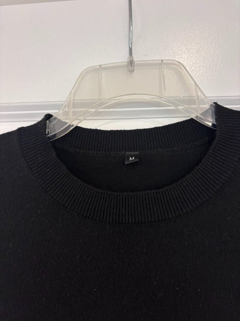 Amazon ANRABESS Black Long Sleeve Sweater - Picture 3 of 6